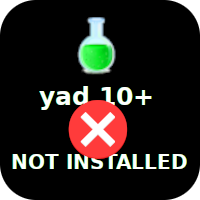 yad not installed200